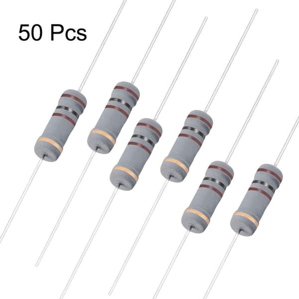 100 Ohm Modstand Kulfilm Modstande 50STK 50STK 50pcs