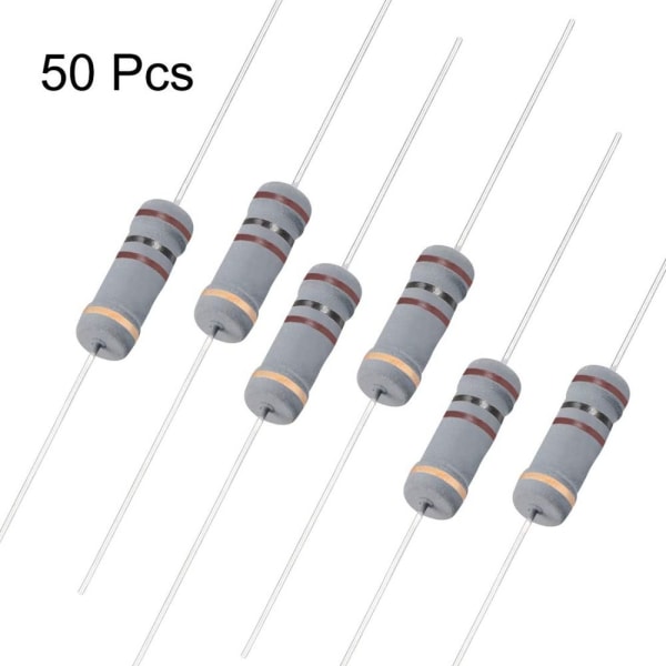 100 Ohm Resistor Carbon Film Modstande 50 STK 50 STK 50pcs