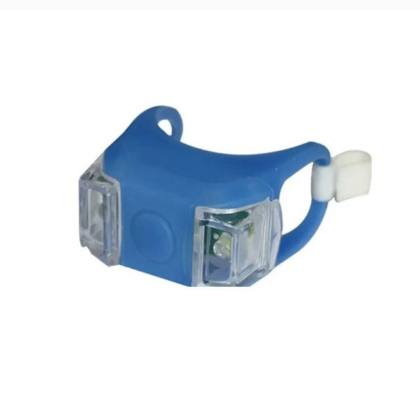 Nattalarmlys LED-blits Forsiktig-lampe BLÅ Blue