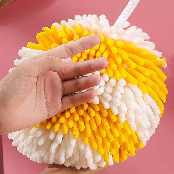 Chenille Handboll Hängande Handduk BLÅ blue
