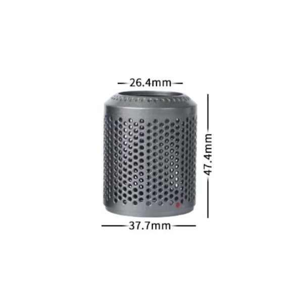 Si Filter Yderdæksel Låg GRÅ grey