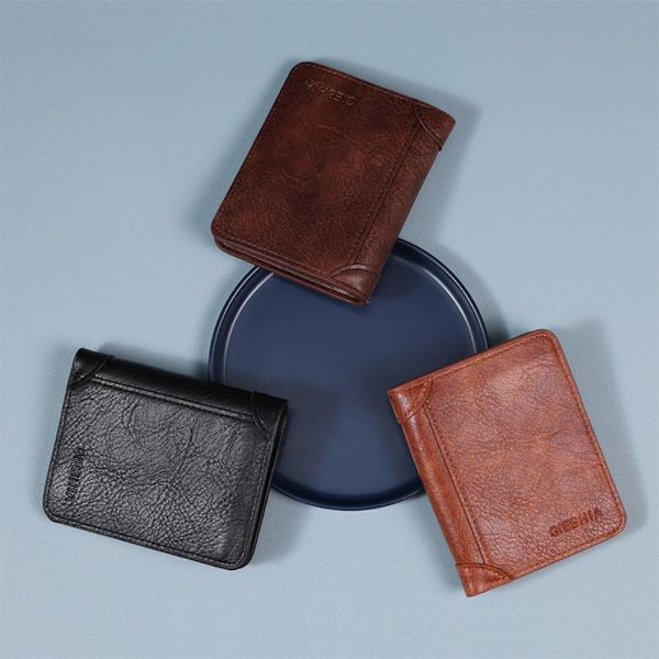 Lyhyt lompakko Kolikkokukkaro MUSTA 2 KERROSTA 2 KERROSTA black 2 layers-2 layers