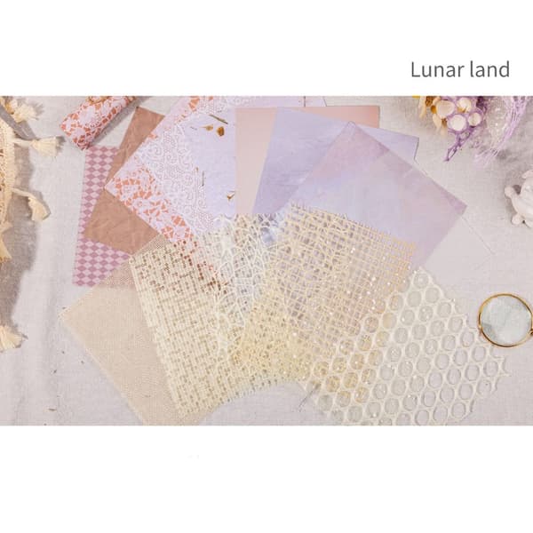 15 stk/sett Blondepapir Scrapbook Materialer 02 02 02