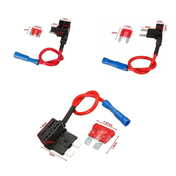 Auton 12V sulakepidin, lisäpiiri MICRO MICRO Micro
