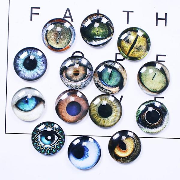 20 stk/10 par Eyes Crafts Eyes Puppet Crystal Eyes 20MM 20MM 20mm