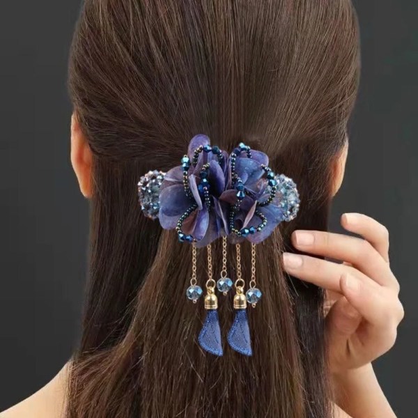 Lanka Flower Tupsu Hiusneula Flower Ponytail Clip COFFEE coffee