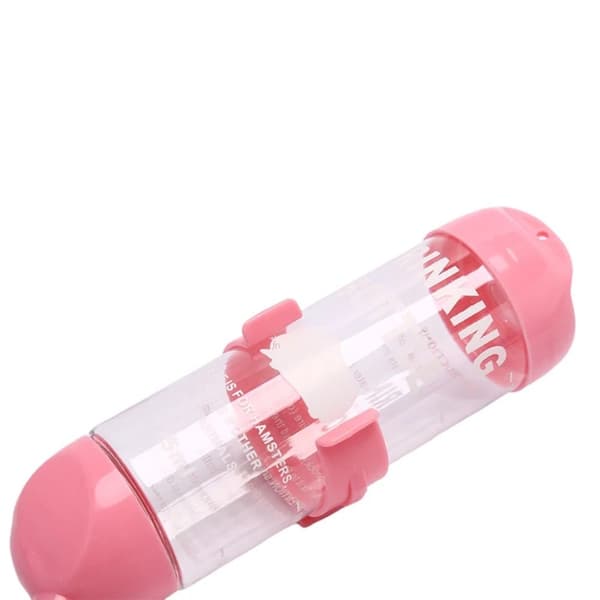 Hamster drikkeflaske vannflaske dispenser GUL FLAT HODE yellow Flat head-Flat head