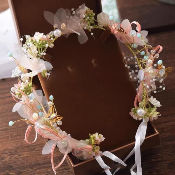 Fe Blomsterhårbånd Hårbånd HODEBÅND HODEBÅND headband