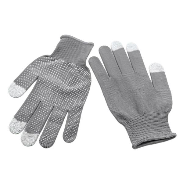 Work Safe Gloves Touch Screen Handske GRÅ grey