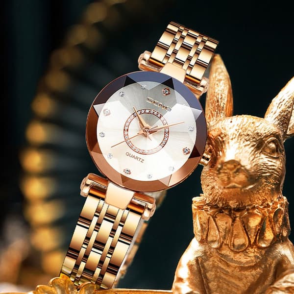 Damklocka Kvarts Armbandsur 2 2