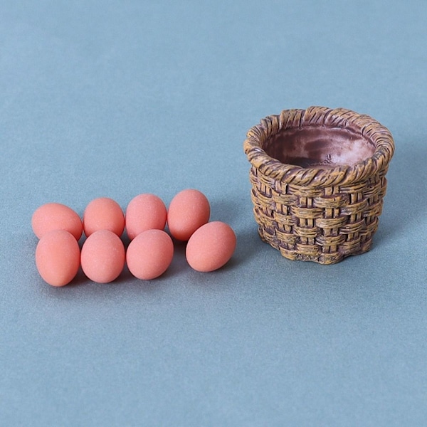 1 sett simulerte egg, søte kyllingegg 4
