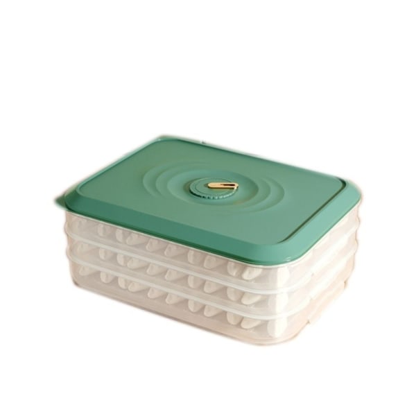 Förvaringsbox Dumpling Box GRÖN 3 LAG 3 LAG Green 3 Layers-3 Layers