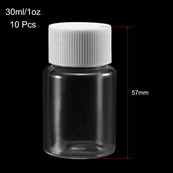 Reagensflaska Plast 20ML10PCS 10PCS 20ml10pcs