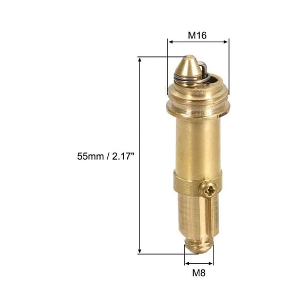 2 stk. Pop Up Bolt Push Spring Plug Vask Clicker