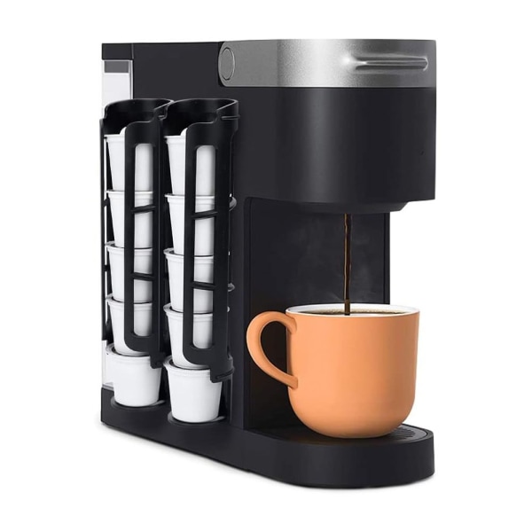 Kaffepudeholder Coffee Pod Organizer SORT black