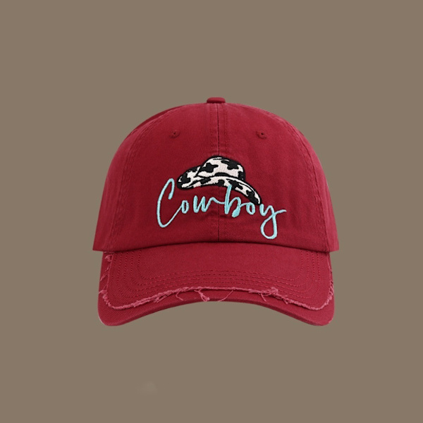 Muoti cap kirjain brodeerattu cap COFFEE Coffee