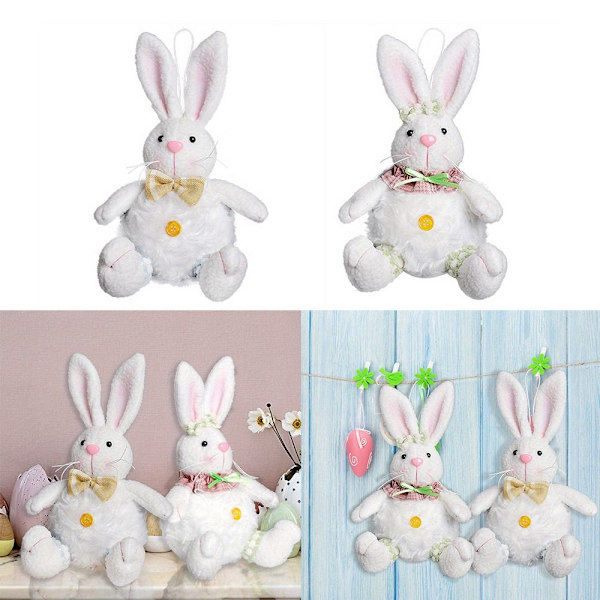 Påskekanindukke Siddende Bunny Doll 1 1 1