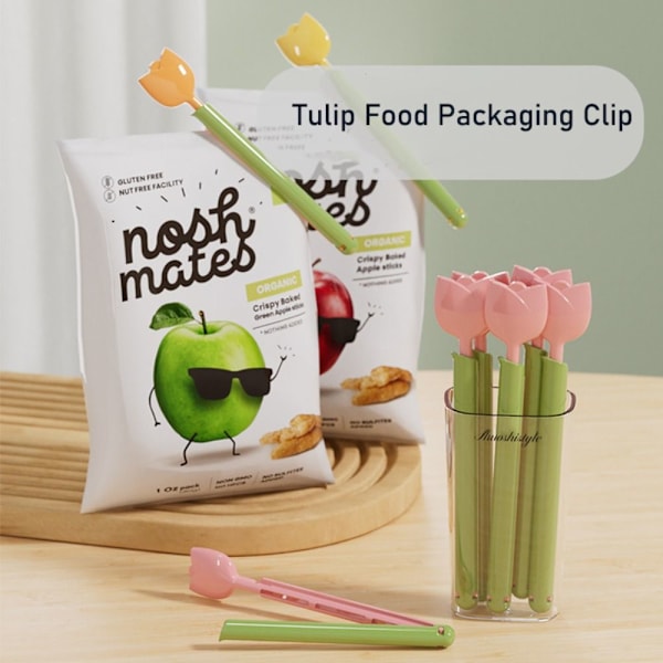Tiivistyspihdit Ruokapussin sulkuklipsi PINK pink