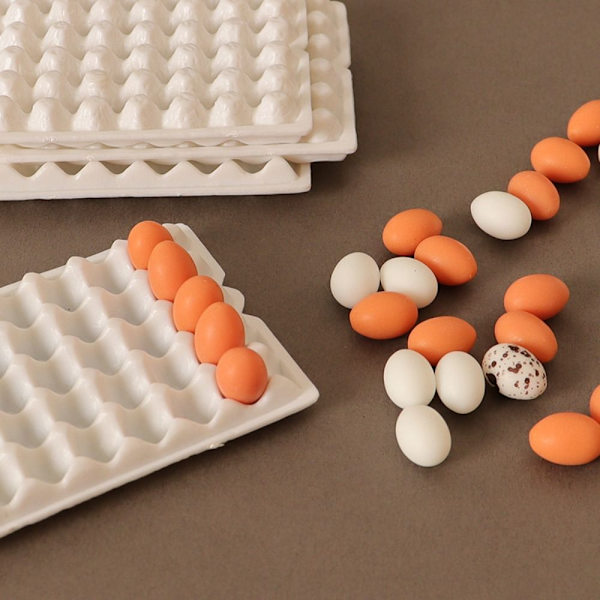 1Set Simulerade Ägg Söta Kycklingar Ägg 3 3 3