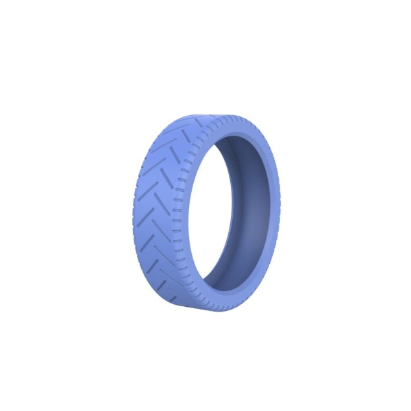 Bagage Wheels Protector Cover Resväskor Hjulskyddsringar blue