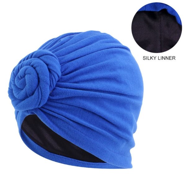 Kvinder Turban Hårcover ROYAL BLUE Royal Blue