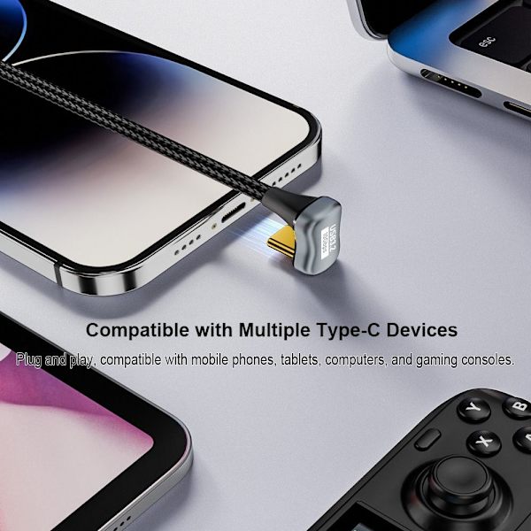 USB 3.1 Gen 2 Type-C -kaapeli OTG-datajohto 2M-MIES -NAINEN 2m-Male to Female