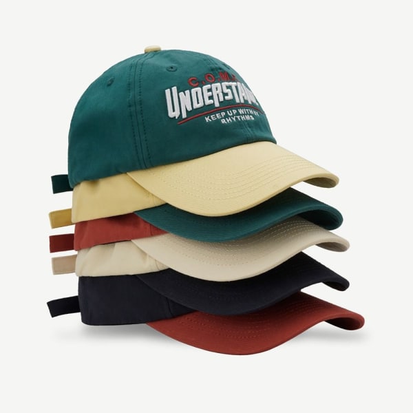 Baseballcaps Hip Hop Hat GRØNN GREEN