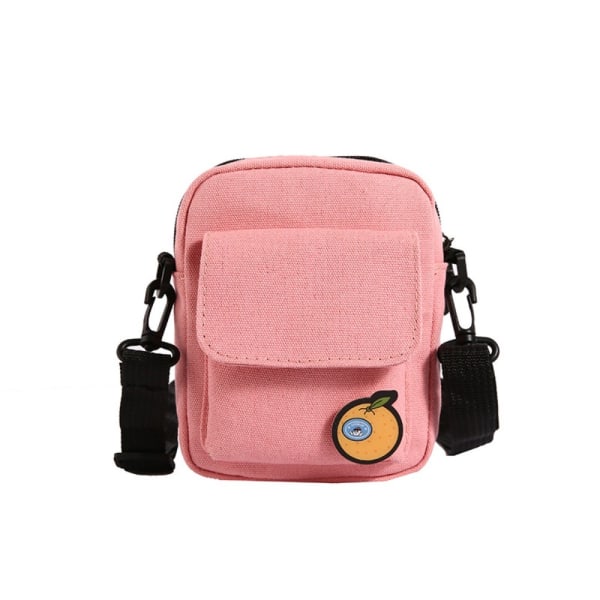 Skuldertaske Lærredstaske PINK Pink