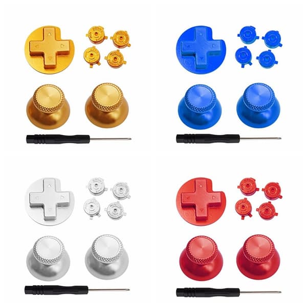 Gamepad-tommelfingersticks Controller-aftrækkerknapper 1 1 1