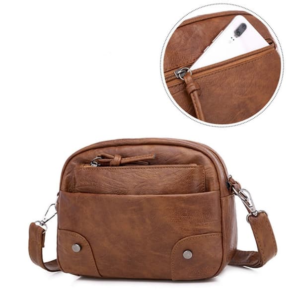 Axelväskor Crossbody Väska BRUN brown