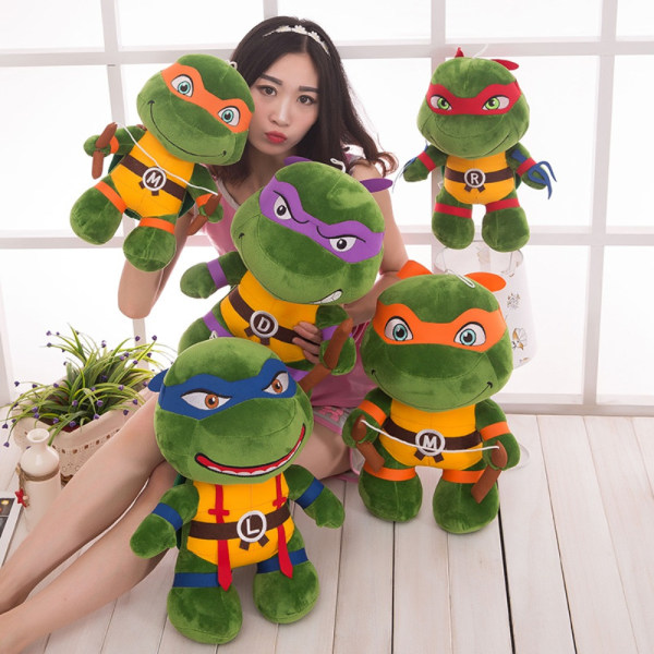 Ninja Turtles Plyschleksak Turtle Kudde BLÅ 25 Blue 25