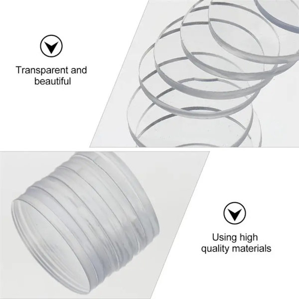 20 STK Glas Bordplade Anti Slip Pads Glas Bordplade Kofangere