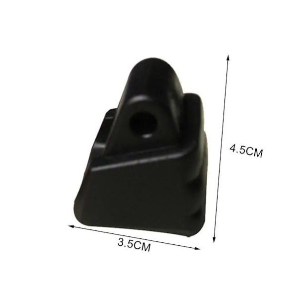 Skate Toe Stops Inline Skate Brake Roller SORT black
