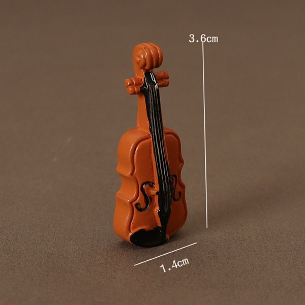 4 st/set Dockhus Klassisk Gitarr Pipa Violin Simulation