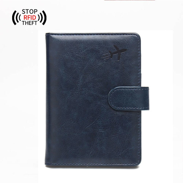 RFID-yrityspassin cover case SININEN Blue