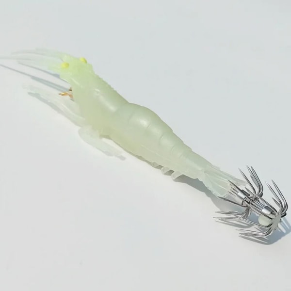 1kpl Pehmeä kalastusuhe Shrimp Squid Hook 04 04 04
