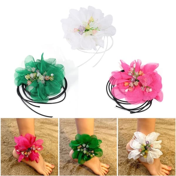 Blomster Choker Halskæde 2 2 2