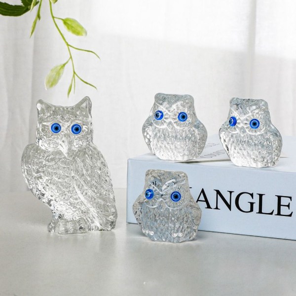 Crystal Owl Ornament Heminredning och tillbehör B B B