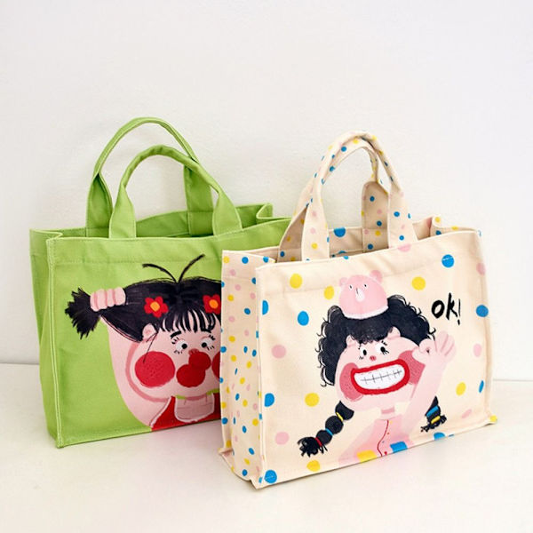 Tote Bag Lunsjpose 2 2 2