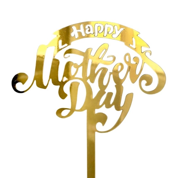 5kpl/ set Hyvää äitienpäivää Cake Toppers äitienpäiväjuhlat 9