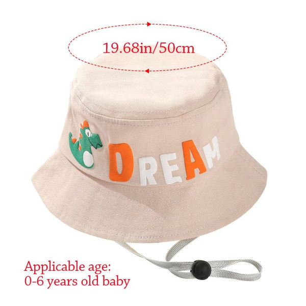 Børne Bucket Hat Sun Cap PINK Pink