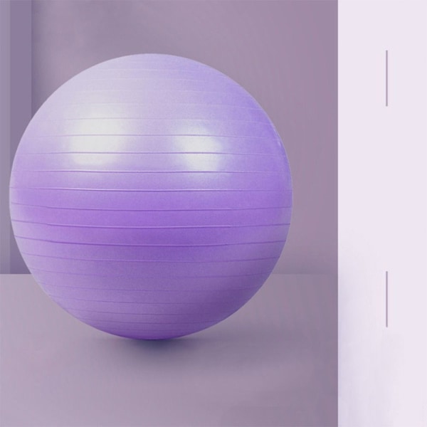 Yoga Swiss Ball Træningsbold LILLA Purple