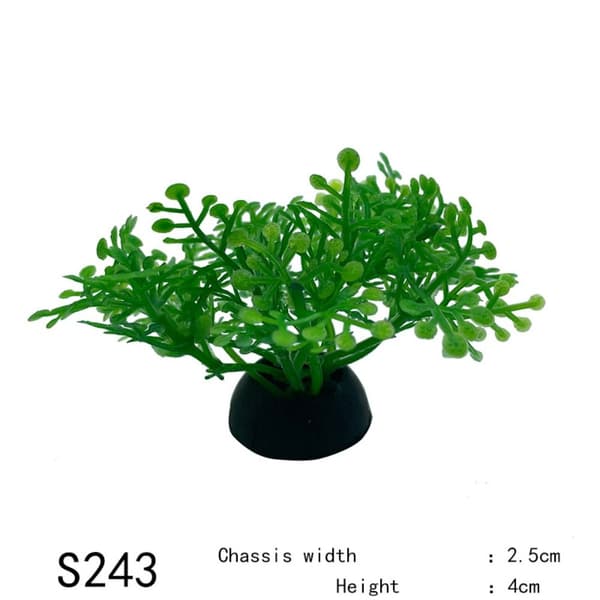 20 stk. Dekorative kunstige planter til akvarium S236