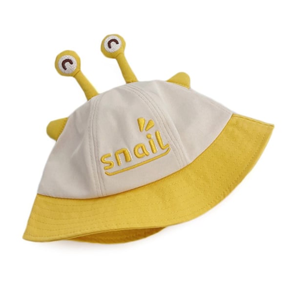 Baby Bøttehatt Solhette GUL Yellow