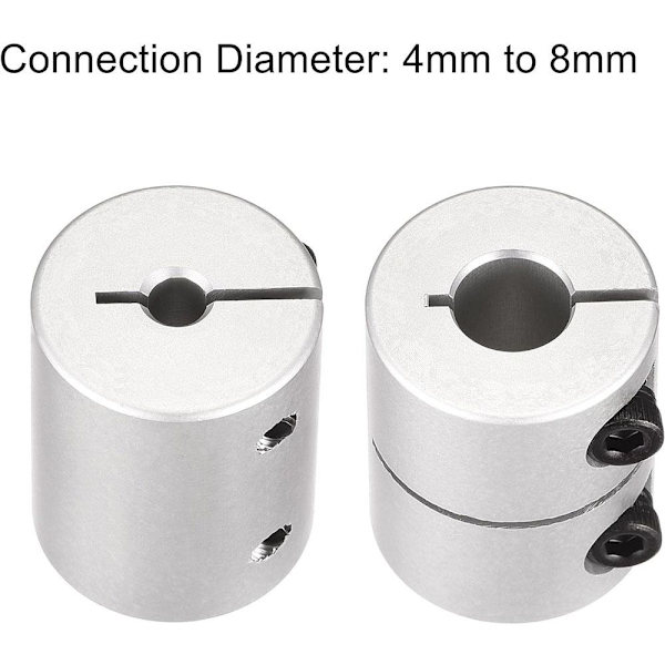 2 stk Joint Motor Connector Clamp-On koblinger 8MM X 5MM 8MM X 8mm x 5mm
