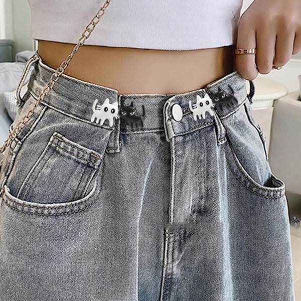 Jeansknapper No-Sying Metalknap SORT SNEGLE SNEGLE black snails-snails
