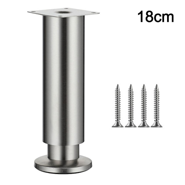 Stödben Möbelben SILVER 18CM Silver 18CM