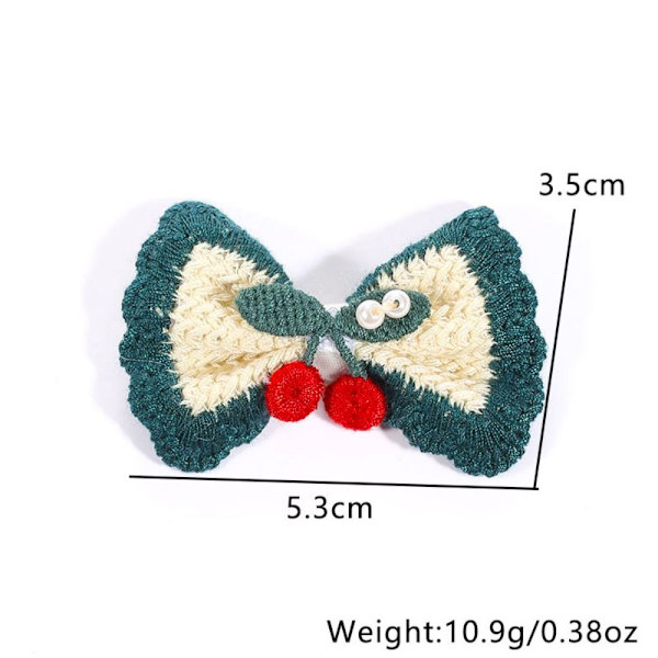 10 stk/parti Broderimærkat med lille blomsterlapp 4 4 4