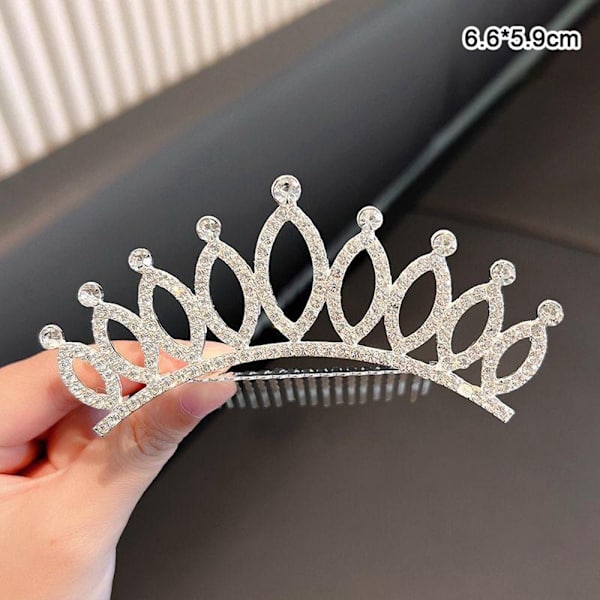 Crowns Hair Comb Crown Crown -hiusneula STYLE 1 STYLE 1 Style 1
