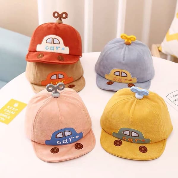 Baby Baseball Cap Børne Solhatte BLÅ B B BLUE B-B